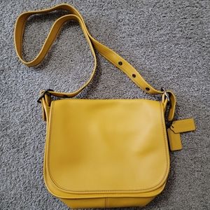 Coach leather crossbody